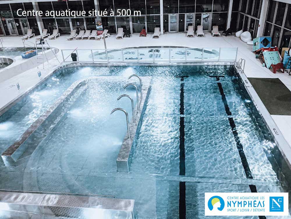Centre aquatique Les Nymphéas - Bassin balnéo-ludique