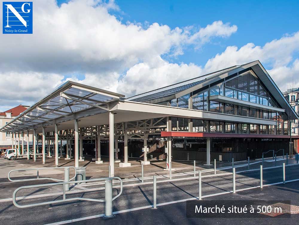 Marché couvert Noisy le Grand